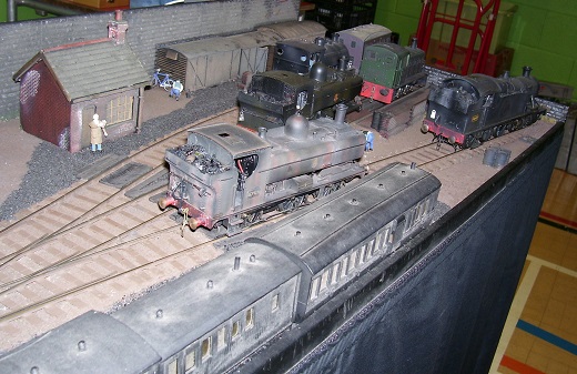 Swansea Riverside 0 gauge model railway