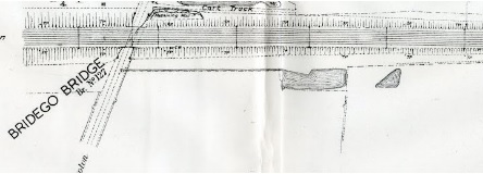 Bridego Bridge plan view, Great train Robbery